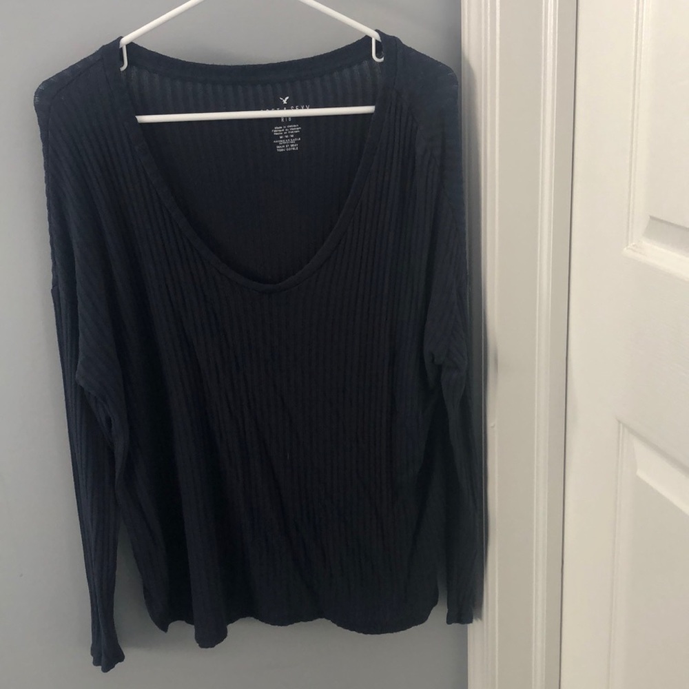 Navy blue American Eagle long sleeve